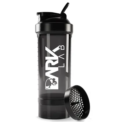 Coqueteleira Premium Preta 700ml Dark Lab