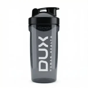 Coqueteleira Shaker Pro Dux Nutrition Fumê 800ml Com Peneira Móvel Livre de BPA